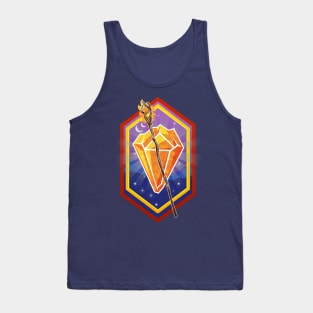 Onward Wizard Staff and Phoenix Gem Tank Top